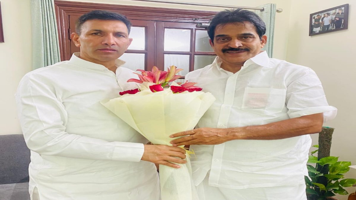 MP कांग्रेस में जल्द होगा बदलाव: दिल्ली में केसी वेणुगोपाल से मिले जीतू पटवारी, संगठन को लेकर हुई चर्चा