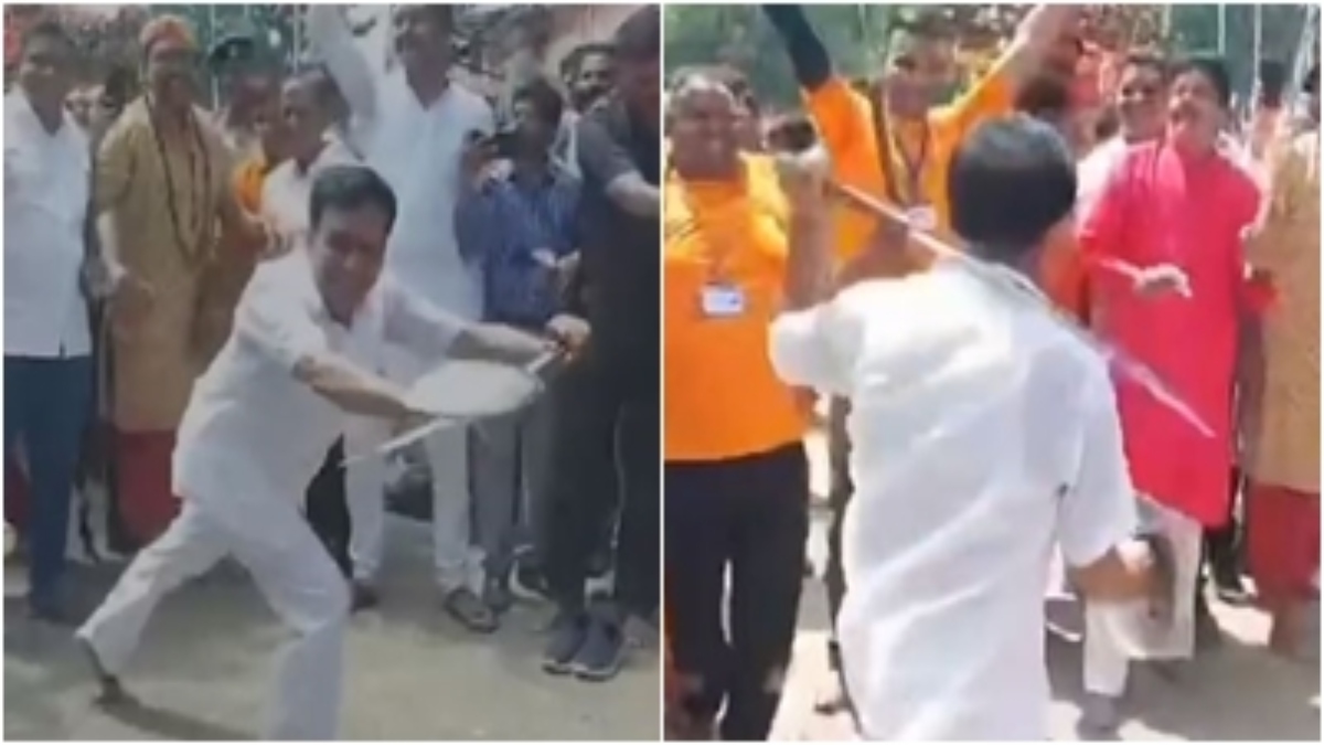 डिप्टी CM ने घुमाई तलवार: भगवान पशुपतिनाथ की शाही सवारी में जगदीश देवड़ा ने दिखाए करतब, Video वायरल 