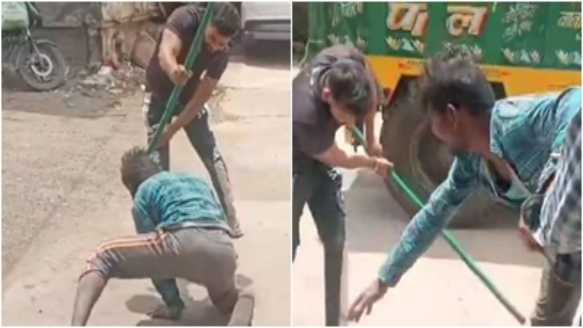 आदिवासी युवकों की बेरहमी से पिटाई: Video वायरल, जानें क्या है पूरा मामला 