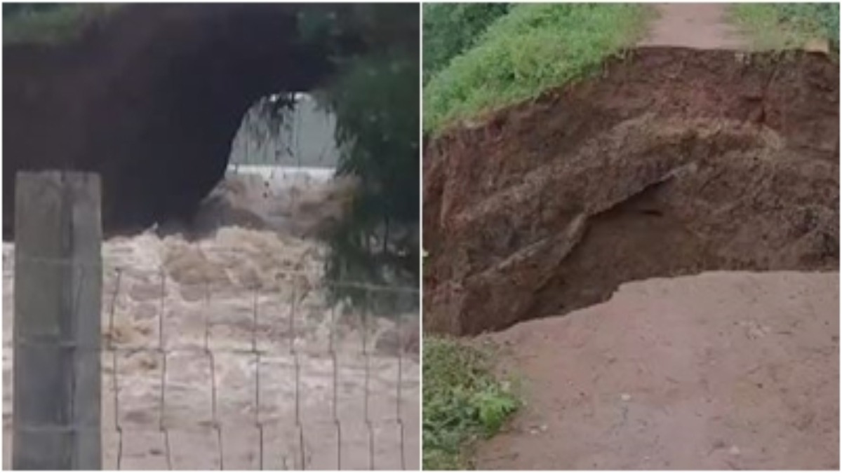 प्राचीन तालाब की दीवार टूटी: दो दर्जन से अधिक गांव के आसपास खेतों में भरा पानी, प्रशासन ने जारी किया अलर्ट 