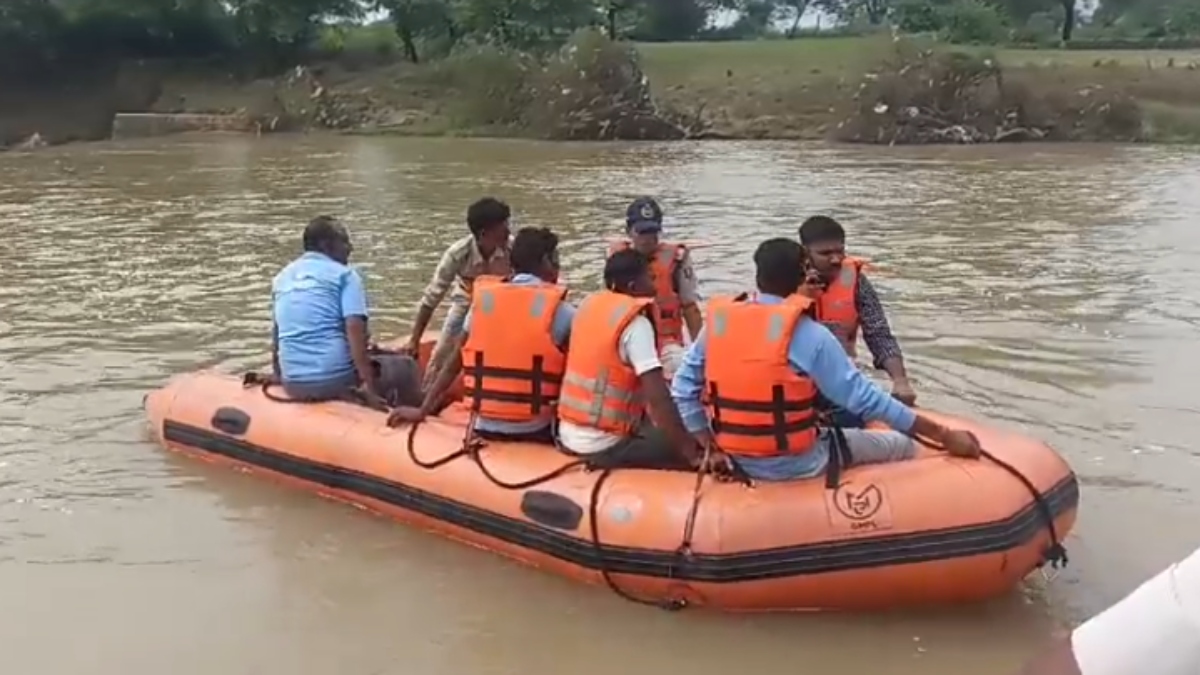 अंतिम संस्कार में गया शख्स नदी की तेज धार में बहा, SDRF की टीम कर रही तलाश  