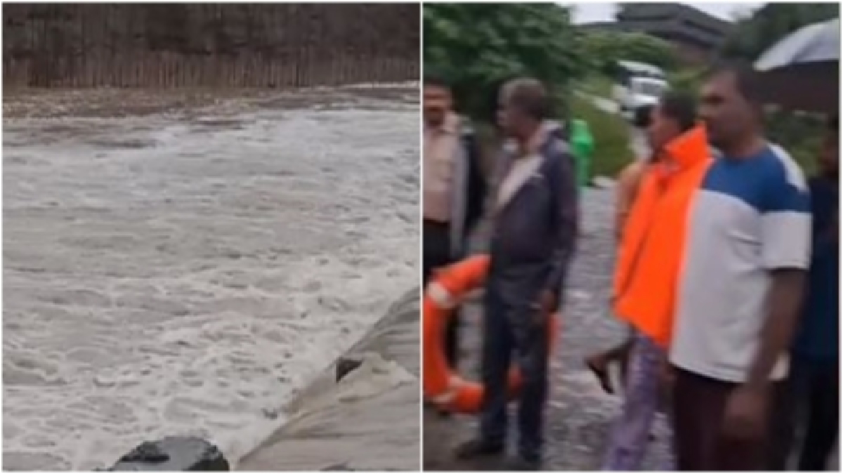 पानी की तेज धार में बहा युवक: नदी में लकड़ी पकड़ने के दौरान हुआ हादसा, तलाश में जुटी गोताखोरों की टीम  