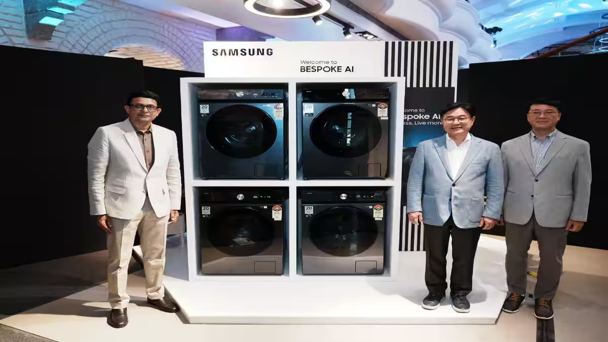 फेस्टिव सीजन से पहले Samsung ने लॉन्च की 10 नई वॉशिंग मशीन, AI और Wi-Fi जैसे स्मार्ट फीचर्स से है लैस, मोबाइल से भी कर सकते हैं ऑपरेट