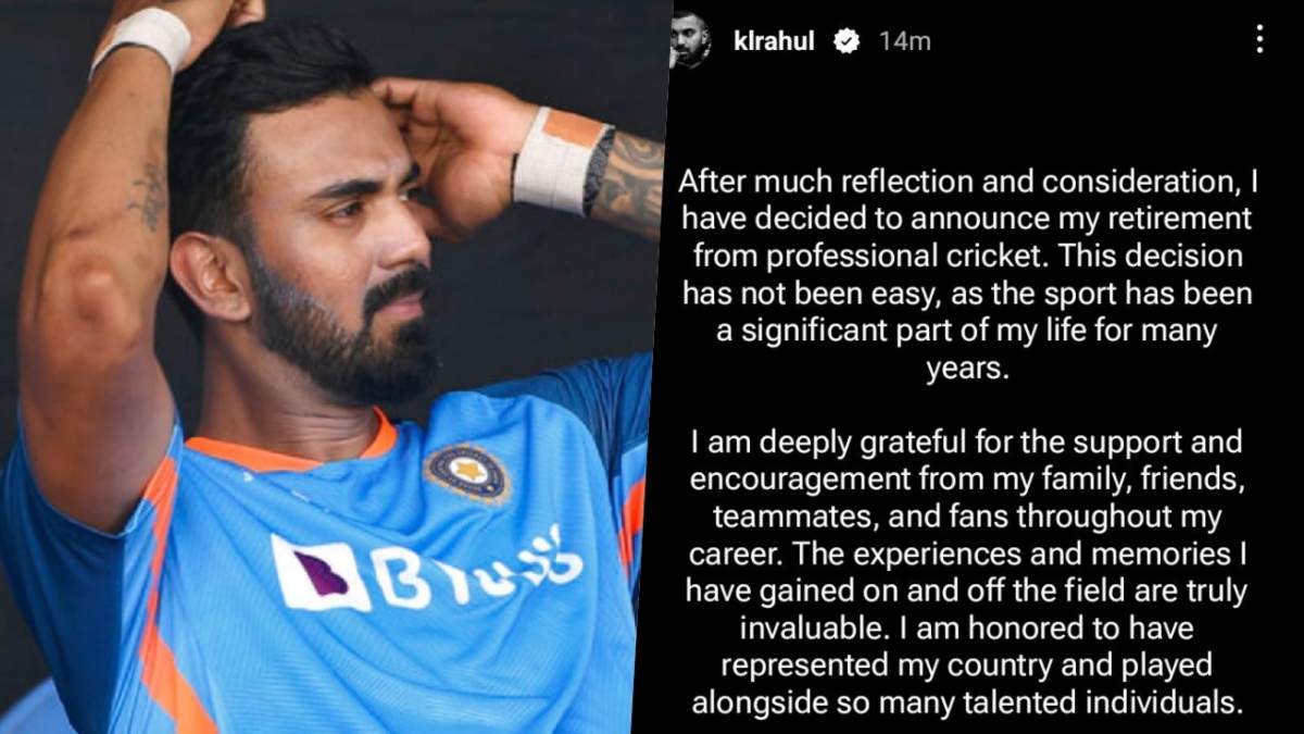 KL Rahul ने सचमुच ले लिया संन्यास? जानिए क्या है वायरल पोस्ट की सच्चाई
