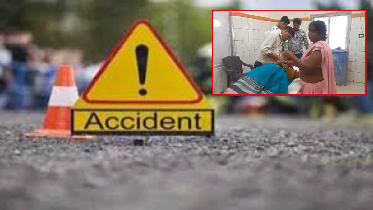 डबरा में दर्दनाक हादसा: कंटेनर की टक्कर से ऑटो चालक की मौत, 4 लोग घायल