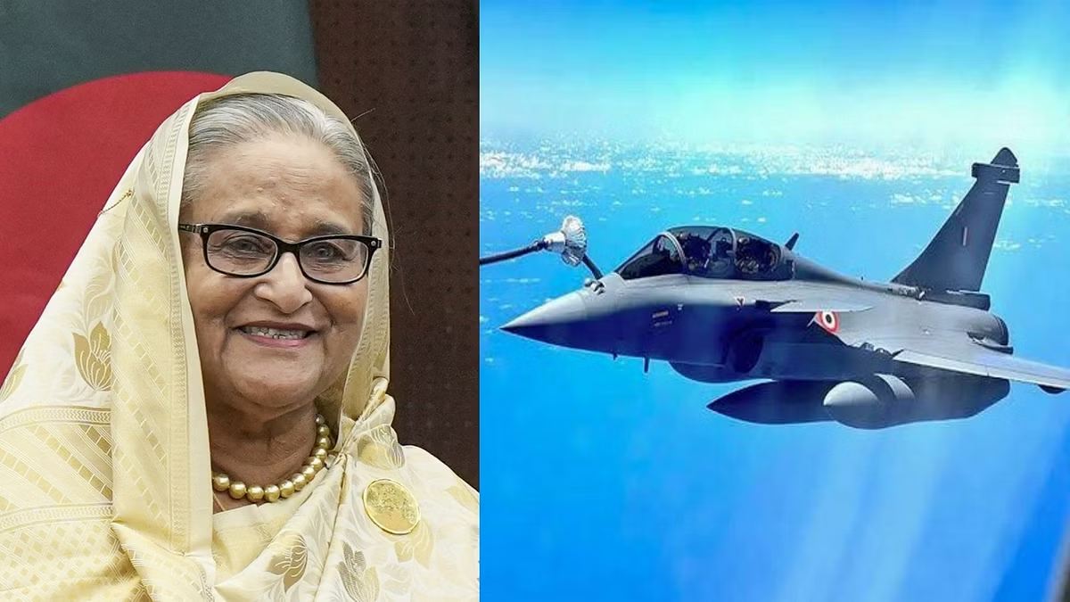 Sheikh Hasina के विमान ने हिंडन एयरबेस से भरी उड़ान, जानिए अभी कहां हैं शेख हसीना?