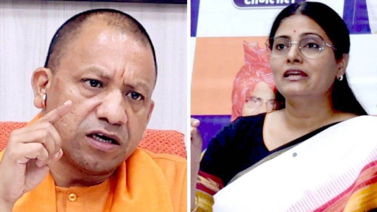 योगी सरकार को सहयोगियों से संकट ! अब भर्ती प्रक्रिया पर मुखर हुईं अनुप्रिया पटेल, आउट सोर्सिंग को लेकर किए तीखे प्रहार
