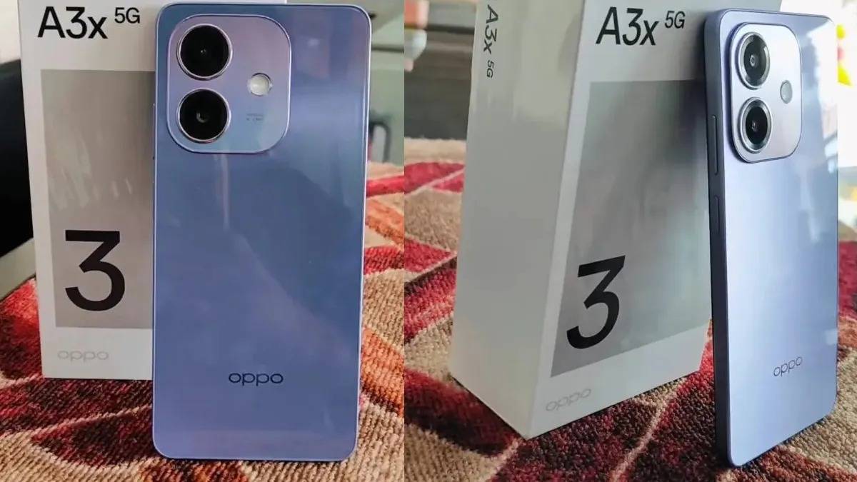 OPPO A3x 5G स्मार्टफोन ने 5100mAh बैटरी के साथ भारत में की तूफानी एंट्री, 13 हजार रुपये से कम है शुरुआती दाम