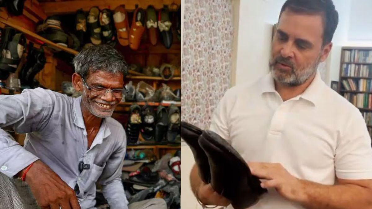 Rahul Gandhi को सुल्तानपुर के रामचेत मोची ने भेजा तोहफा, राहुल गांधी ने फोन पर की तारीफ, कही ये बात…