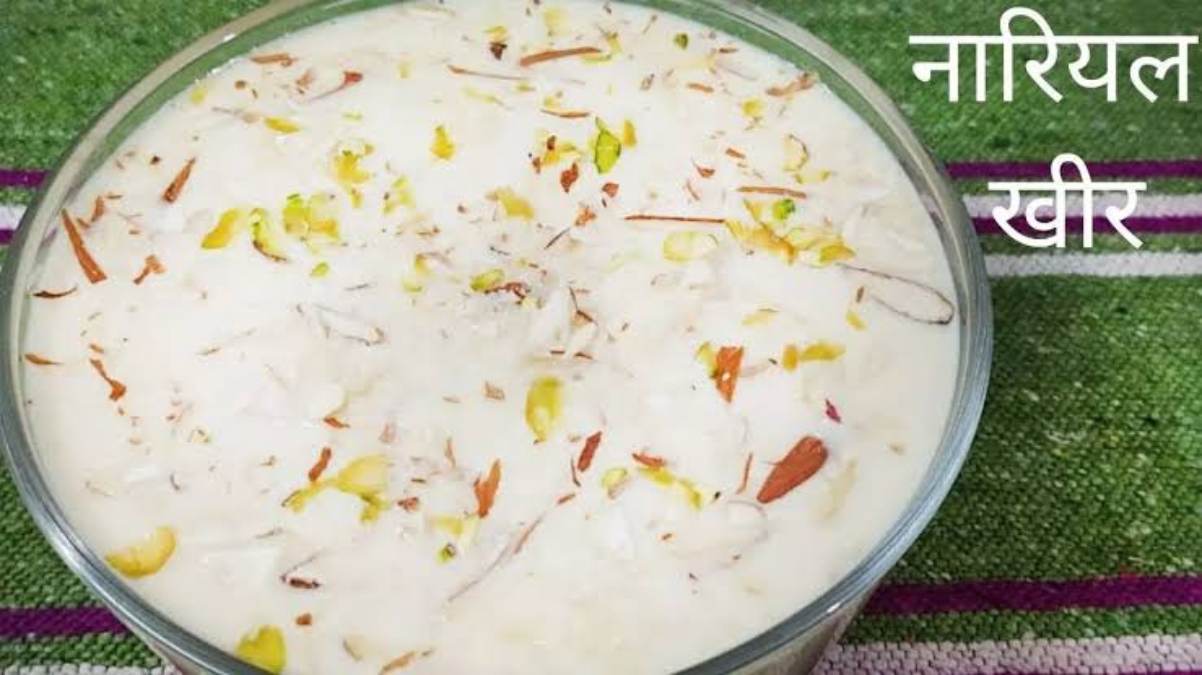 Today’s Recipe : इस फेस्टिवल सीजन जरूर बनाएं नारियल की स्वादिष्ट खीर, यहां जानें रेसिपी …