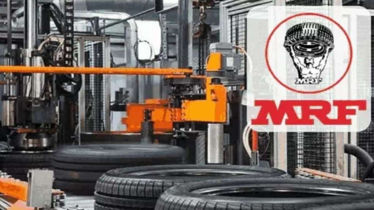 MRF Tyres Q1 Results 2024 : मद्रास रबर फैक्ट्री ने कमाए 571 करोड़, जानिए कितने प्रतिशत उछले शेयर ?