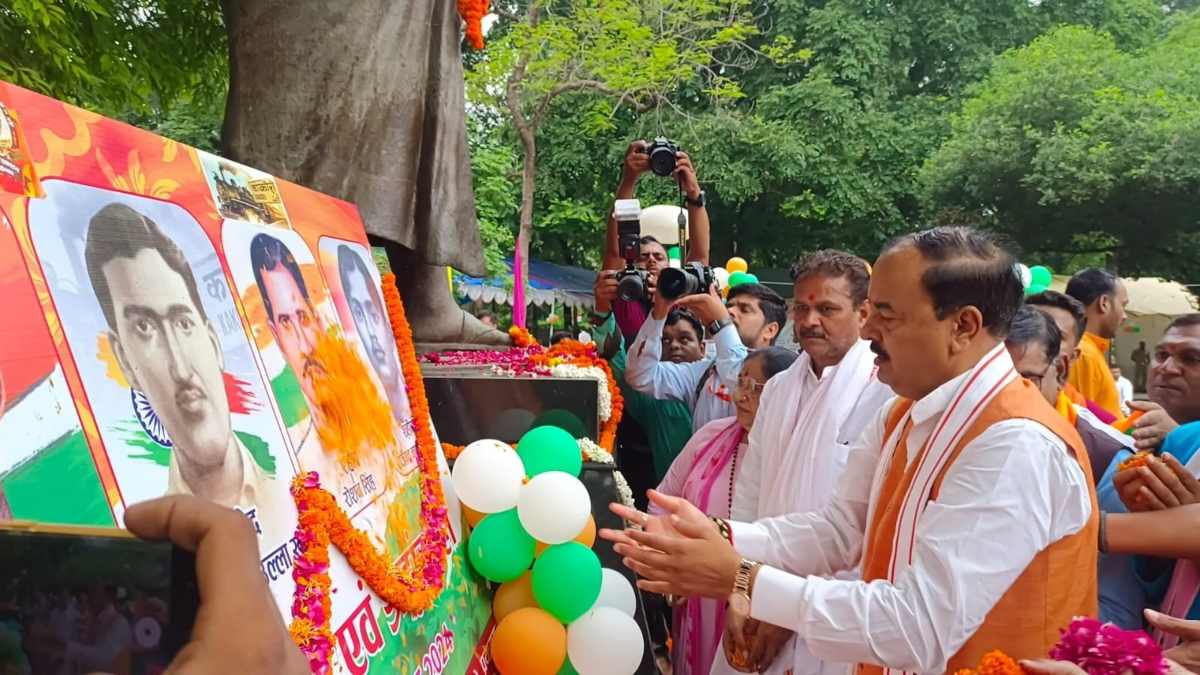 भारत जिस मजबूती के साथ आगे बढ़ रहा है उसी तरह से बढ़कर विश्व में महाशक्ति के रूप में उभरेगा- केशव प्रसाद मौर्य