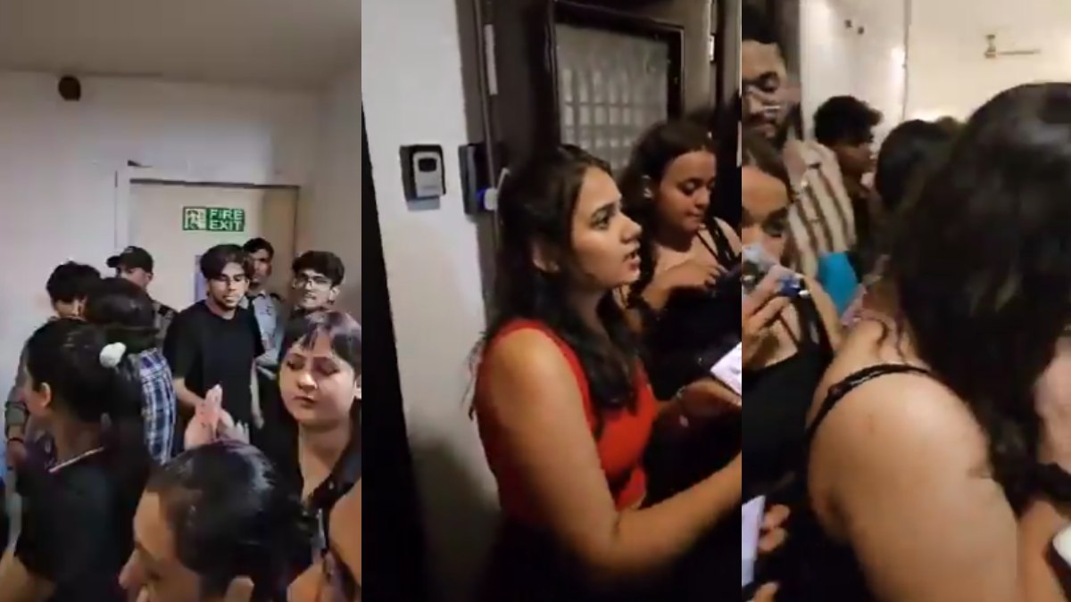 फ्लैट के 19th फ्लोर से गिरने लगी ये चीजें, पुलिस पहुंची तो इस हालत में 25 युवक-युवतियां, चल रहा था ये काम, देखें Video