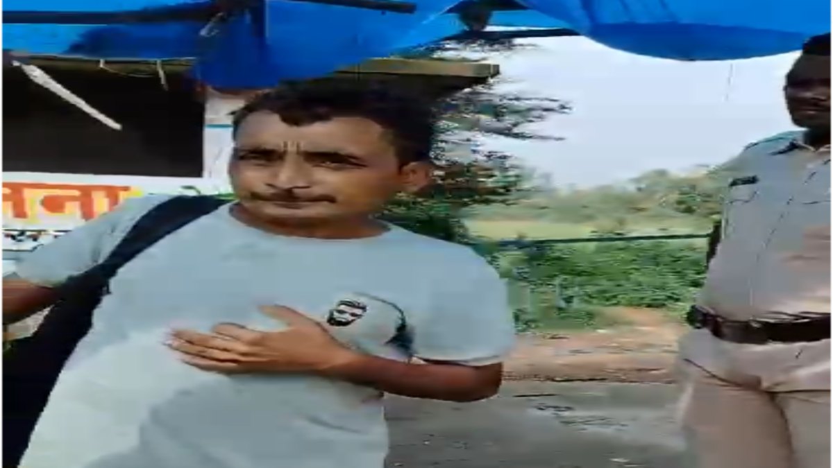 CG में नशे के खिलाफ पुलिस की कार्रवाई: अंतरराज्यीय  तस्कर गिरफ्तार, 3 किलो गांजा और देसी कट्टा जब्त