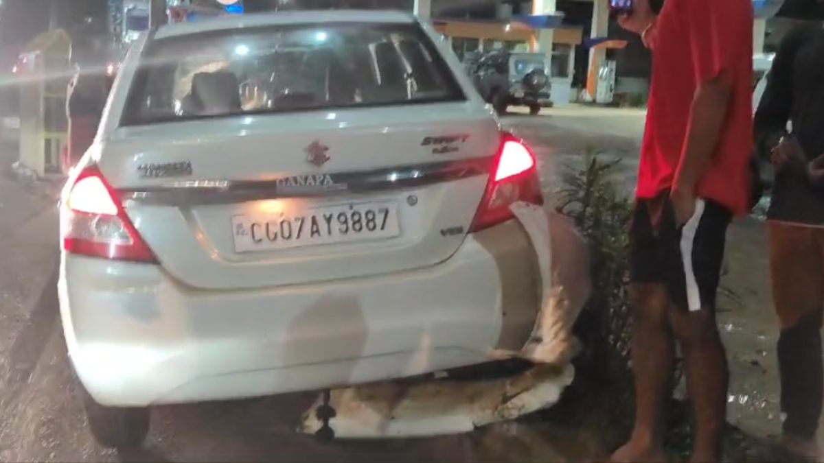 तेज रफ्तार का कहर:  कार ने कांकेर सांसद के काफिले को किया ओवरटेक, अनियंत्रित होकर राहगीरों समेत 20 वाहनों को मारी ठोकर, 3 घायल