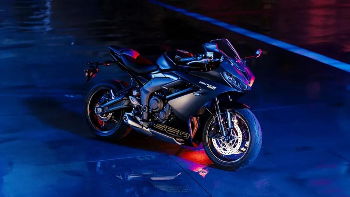 Triumph Daytona 660 भारत में जल्द होगी लॉन्च, जानें अहम डिटेल्स