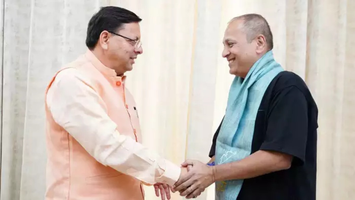 डायरेक्टर विपुल शाह ने CM धामी से की मुलाकात, नई फिल्म नीति को बताया फ्रेंडली