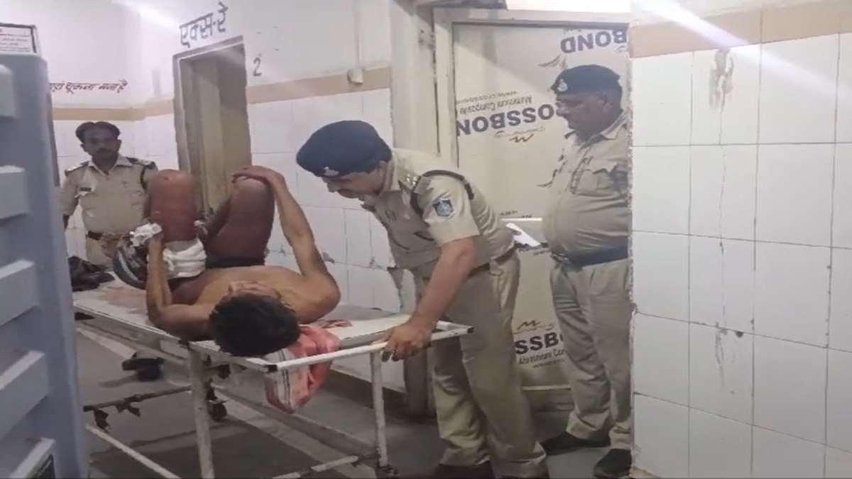 हत्या के आरोपी को मारी गोलीः पुलिस ने मामले को बताया संदिग्ध, पीड़ित के खिलाफ अन्य जिलों में प्रकरण दर्ज