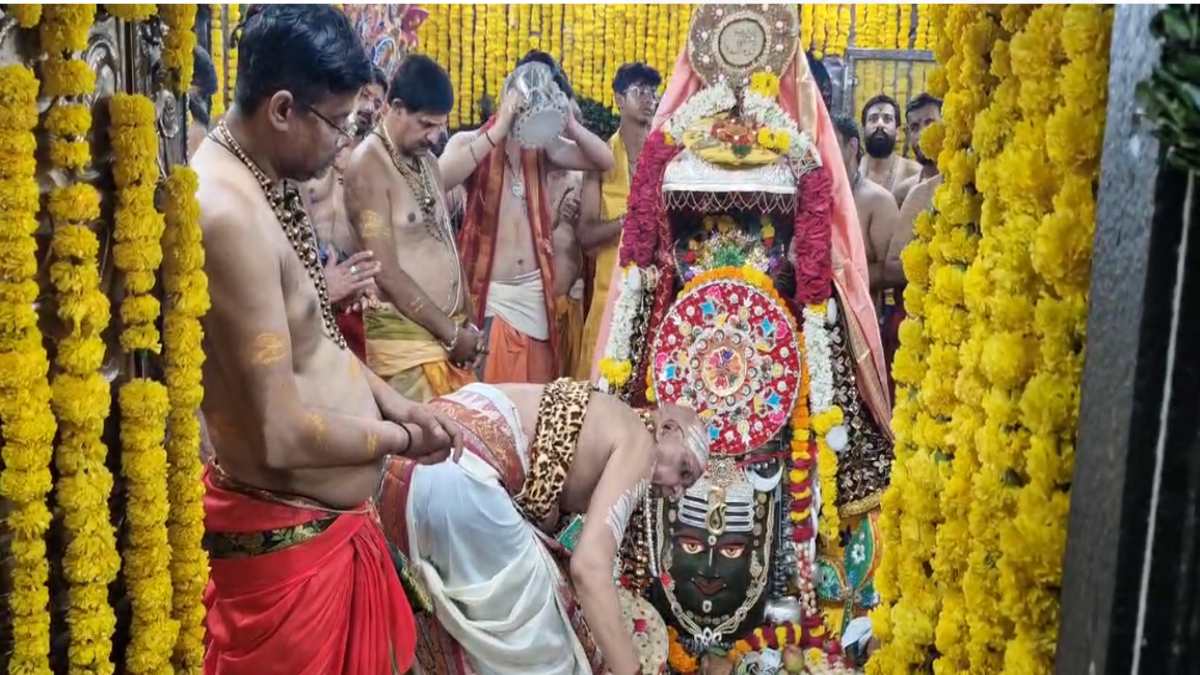 71 साल बाद ऐसा योग: सावन की शुरुआत और समापन सोमवार को, भद्रक में बाबा महाकाल की चौथी सवारी आज, सवा लाख लड्डू का लगा भोग