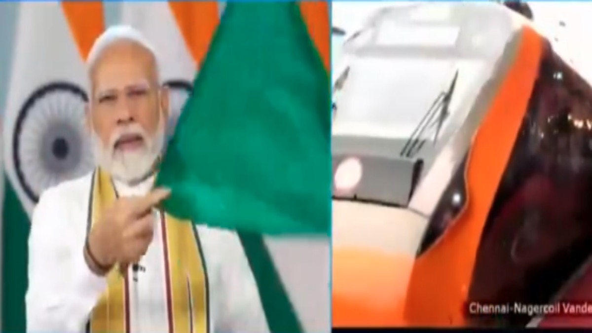 PM मोदी ने Meerut को दिया बड़ा तोहफा, मेरठ-लखनऊ वंदे भारत एक्सप्रेस का किया वर्चुअल उद्घाटन