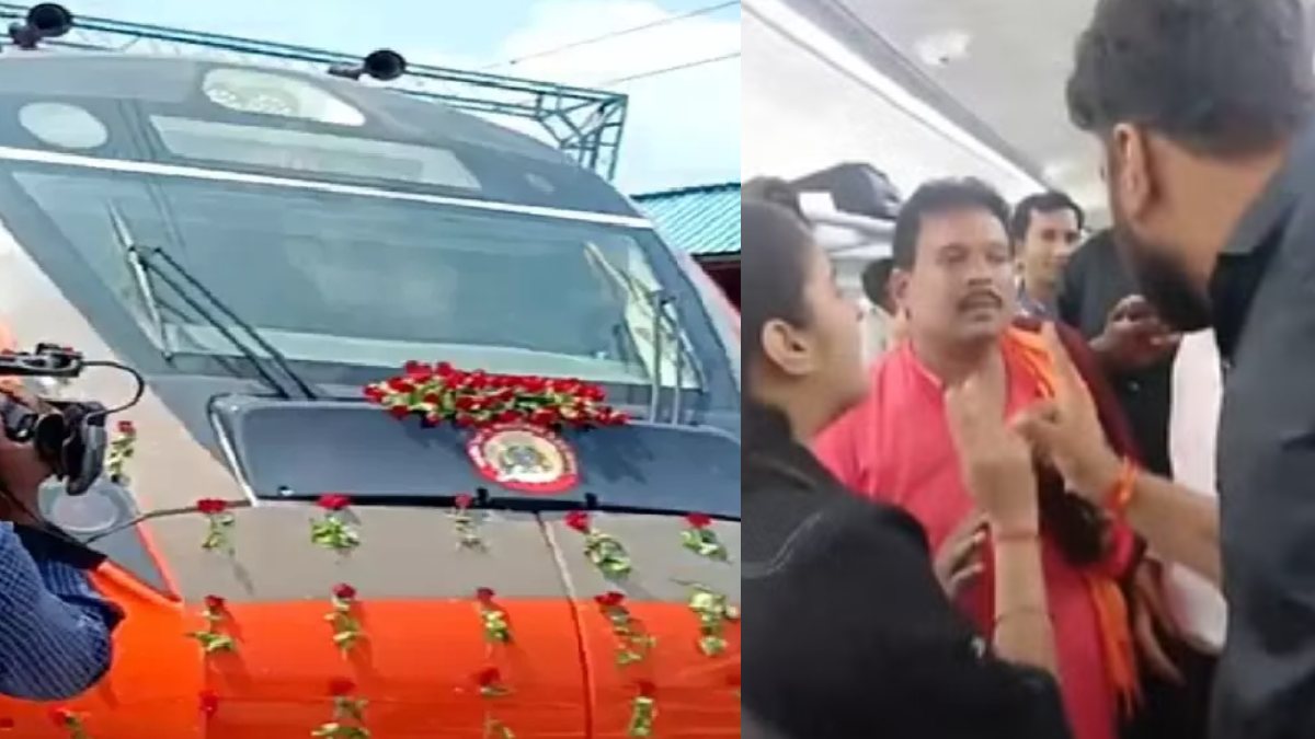 ‘वंदे भारत’ का उद्घाटन होते ही मचा बवाल, युवती ने BJP नेता पर लगाया गंभीर आरोप, कहा- ट्रेन में मेरे साथ…