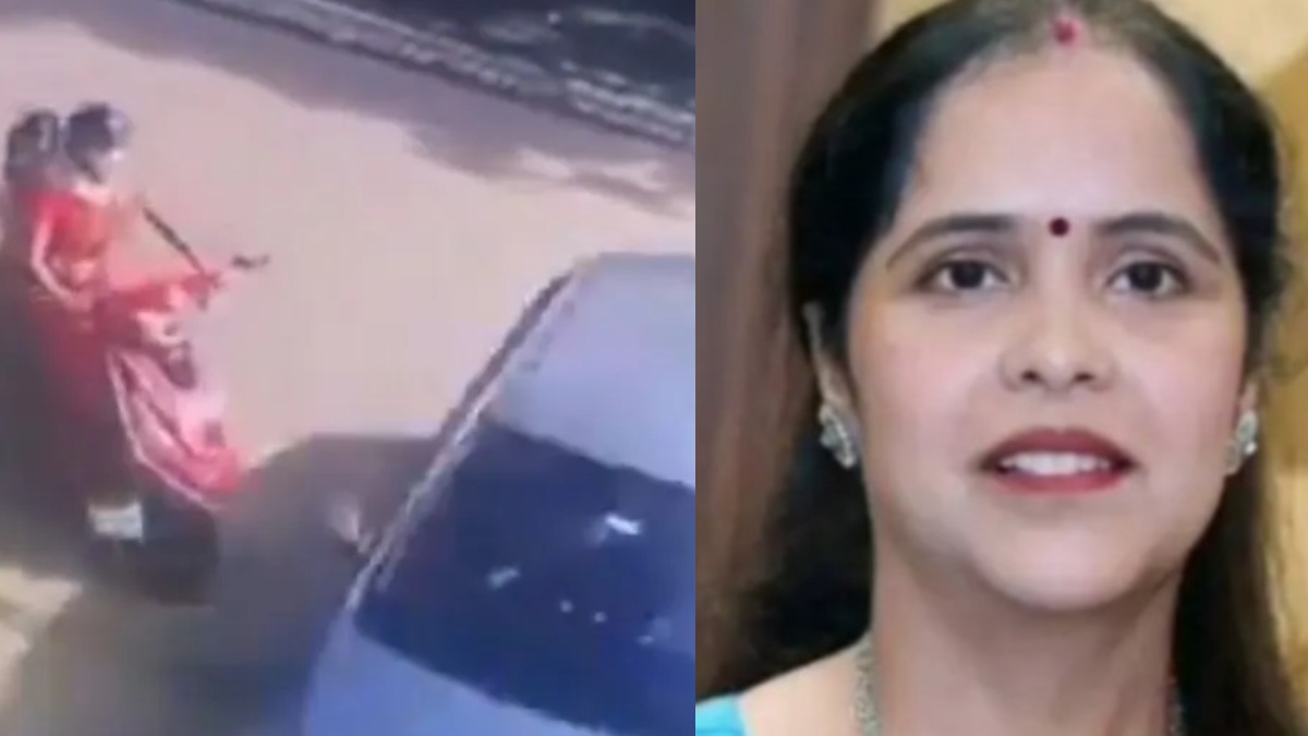 प्रेमिका को घुमाने निकले नाबालिग ने दौड़ाई स्पीड कार, महिला की मौत, बेटी घायल, देखें दिल दहला देने वाला Video