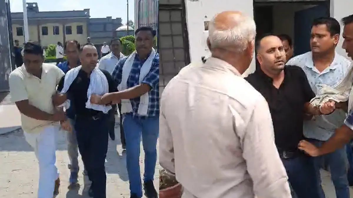 SDM का बाबू ले रहा था 50 हजार रुपए की रिश्वत, विजिलेंस टीम ने रंगे हाथों किया गिरफ्तार