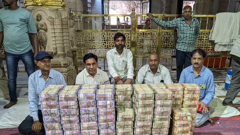 Rajasthan News: सांवलिया सेठ मंदिर के दान पात्र से अब तक निकले 10 करोड़, आज होगी तीसरे चरण की गिनती