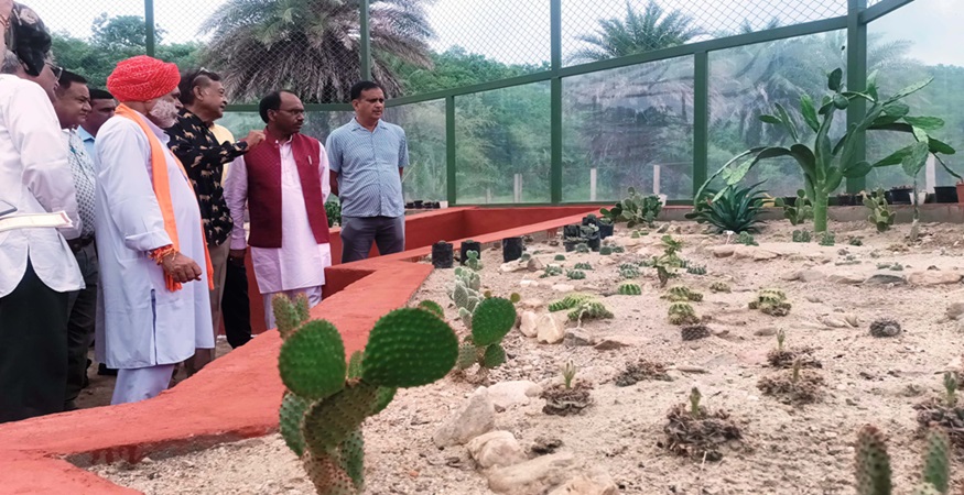 Rajasthan News: लेकसिटी में इको टूरिज्म बढ़ाने कैक्टस गार्डन की शुरूआत