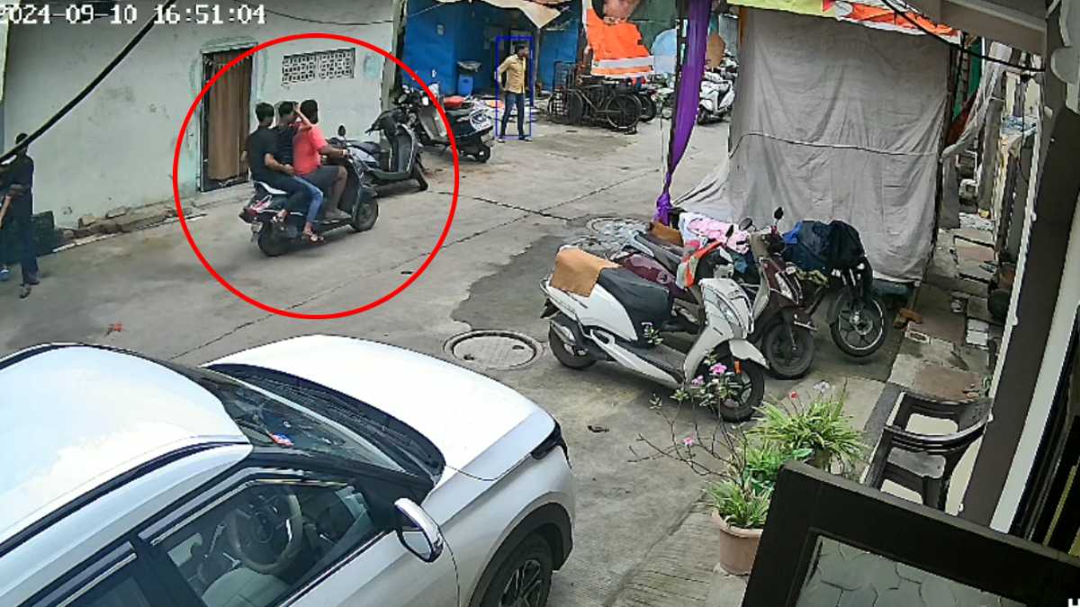 भाजपा मंडल अध्यक्ष को जान से मारने की धमकी: घर के बाहर लहराया हथियार, घटना CCTV में कैद