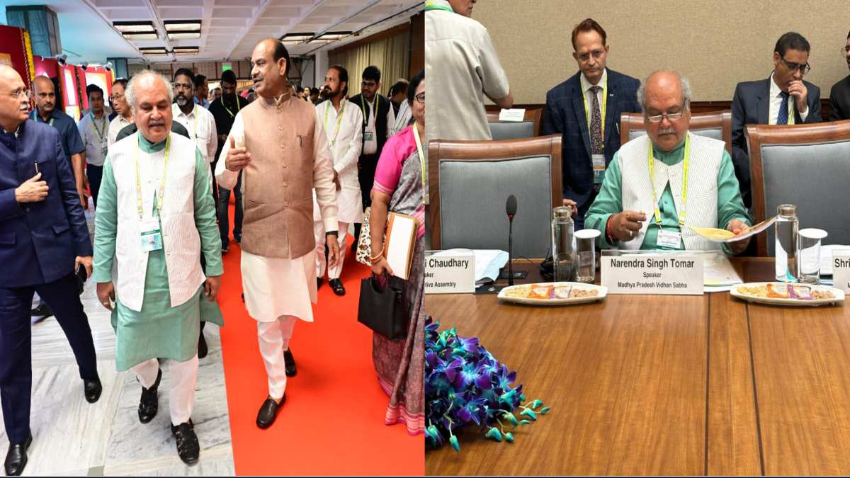 राष्ट्रमंडल संसदीय संघ सम्मेलन: एमपी विधानसभा के अध्यक्ष नरेंद्र तोमर हुए शामिल, कहा- सतत और समावेशी विकास लक्ष्यों की प्राप्ति में विधायिका की भूमिका महत्वपूर्ण