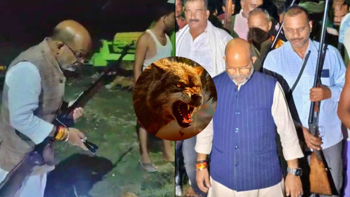 सीएम योगी ने जिस गांव का किया दौरा, वहीं से बकरी उठा ले गया भेड़िया, राइफल लेकर गश्त पर निकले बीजेपी विधायक, देर रात चलाया सर्च अभियान