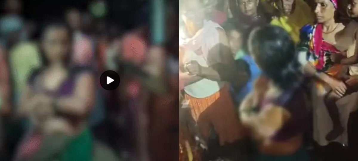 VIDEO: दंपती को अर्धनग्न कर ढोल-नगाड़े के साथ गांव में घुमाया, चेहरे पर कालिख पोती और बाल भी काटे, प्रेमी संग एक सप्ताह रहने के बाद पति के पास लौटी थी महिला