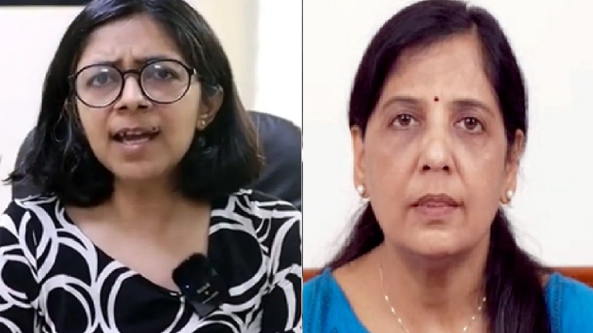 बिभव की जमानत पर क्या बोलीं सुनीता केजरीवाल कि भड़क उठीं स्वाति मालीवाल