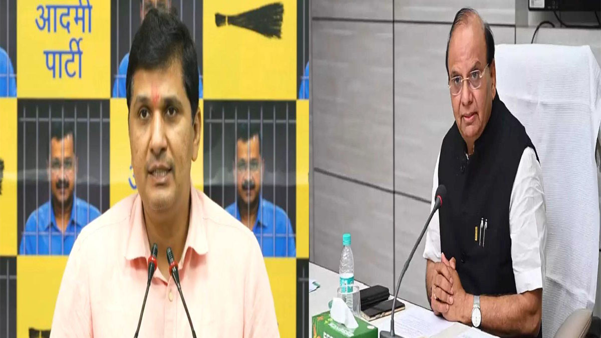 Delhi : आम आदमी पार्टी ने LG पर साधा निशाना कहा- ‘श्रेय लेने की रणनीति’