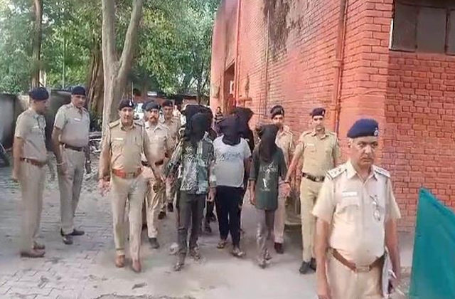 चंडीगढ़ : लुटेरे लूटने वाले थे पेट्रोल पंप, पुलिस ने धर दबोचा