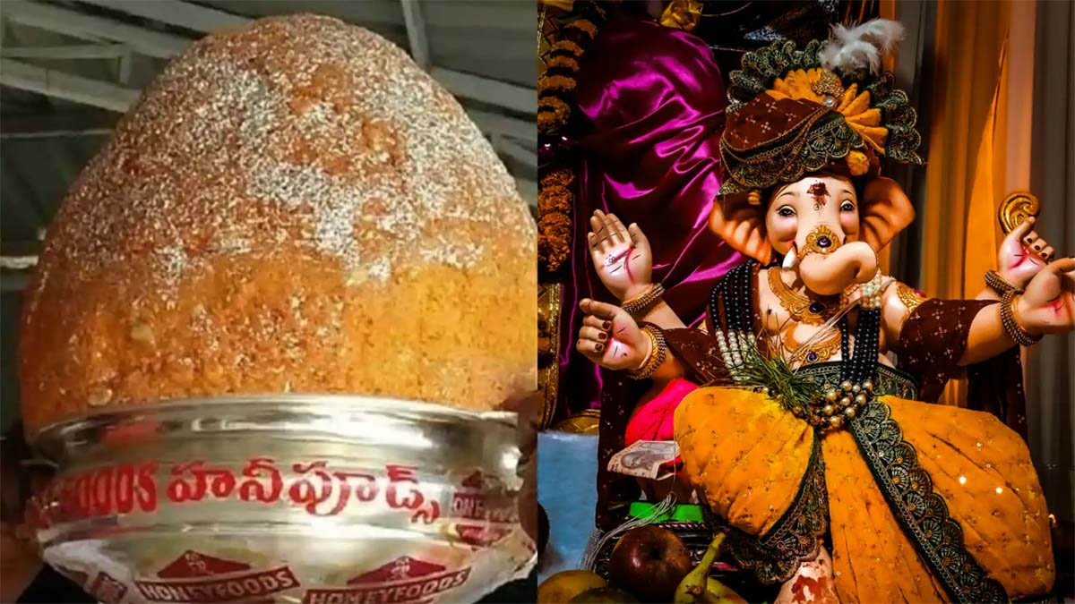 गणपति को चढ़ाया गया एक लड्डू ₹1.87 करोड़ में नीलाम हुआ, हर साल होती है नीलामी