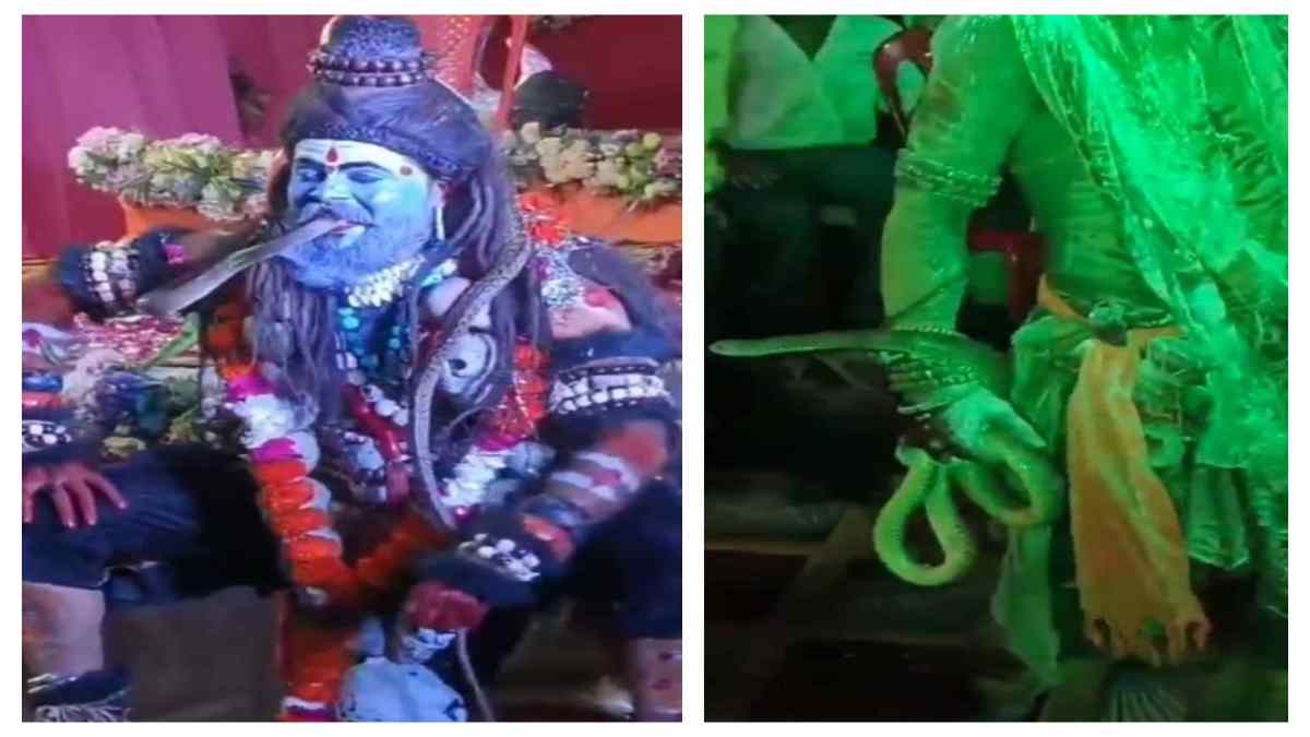 ये कैसी कलाकारी? मनोरंजन के लिए कलाकारों ने किया सांपो के साथ खिलवाड़, वीडियो वायरल होने पर 8 आरोपी गिरफ्तार