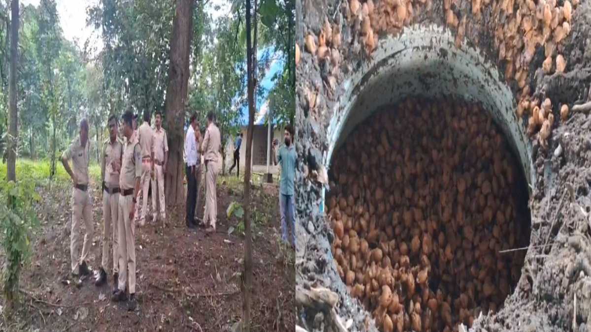 ये तो गजब हो गया! अतिक्रमण की जांच करने गई टीम, लेकिन मिला अवैध शराब का कारखाना, फिर…