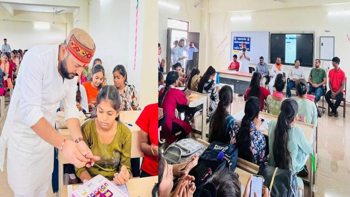 कॉलेज में पढ़ाई की जगह बीजेपी का ‘सदस्यता अभियान’! बर्थडे की आड़ में छात्रों को दिलाई जा रही सदस्यता, NSUI ने किया विरोध