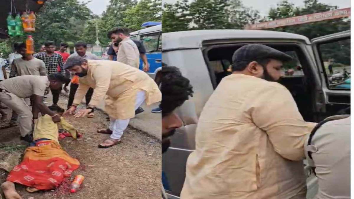 सड़क हादसे में घायल युवक की भाजपा नेता प्रबलप्रताप सिंह जूदेव ने की मदद, पुलिस की सहायता से तत्काल भिजवाया अस्पताल