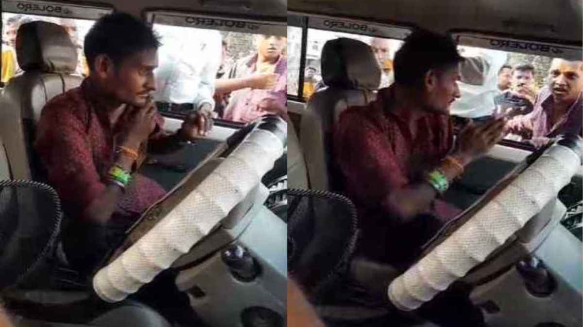 CG NEWS: स्कूल वैन में बच्चों को लॉक कर सो गया शराबी ड्राइवर, लोगों ने की जमकर धुनाई, देखें Video …