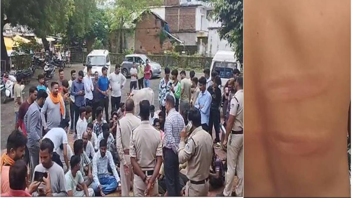 वर्दी की गर्मीः सड़क पर खड़े युवकों पर पुलिस ने दनादन बरसाए डंडे, कई युवक चोटिल, वीडियो वायरल