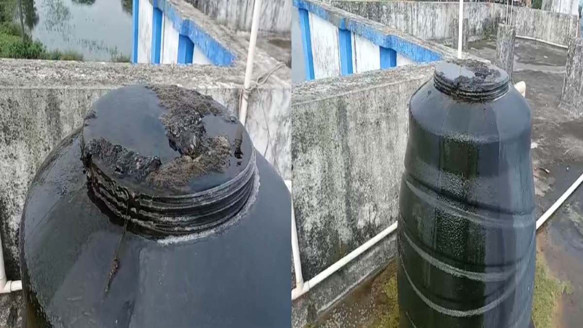 जिला अस्पताल बना बीमारियों का अड्डा! टंकियों के चारों ओर जमी काई, मरीज और परिजन पी रहे दूषित पानी