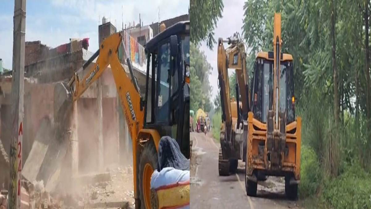 HC के आदेश पर 23 मकानों पर चला बुलडोजर, आंसुओं के साथ ग्रामीणों ने खुद तोड़ा अपना आशियाना, जानिए क्या है वजह