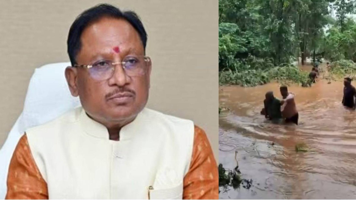 सीएम साय की संवेदनशीलता और तत्परता ने बाढ़ से बचाई राधेलाल नाग की जान, सकुशल बचने पर मुख्यमंत्री और रेस्क्यू टीम का जताया आभार