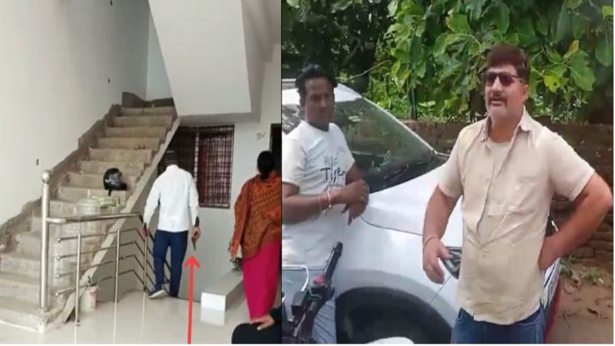 तमंचा दिखा कर तहसीलदार के ड्राइवर से दबंगईः दबंग ने घर में घुसकर जान से मारने की दी धमकी, Video वायरल