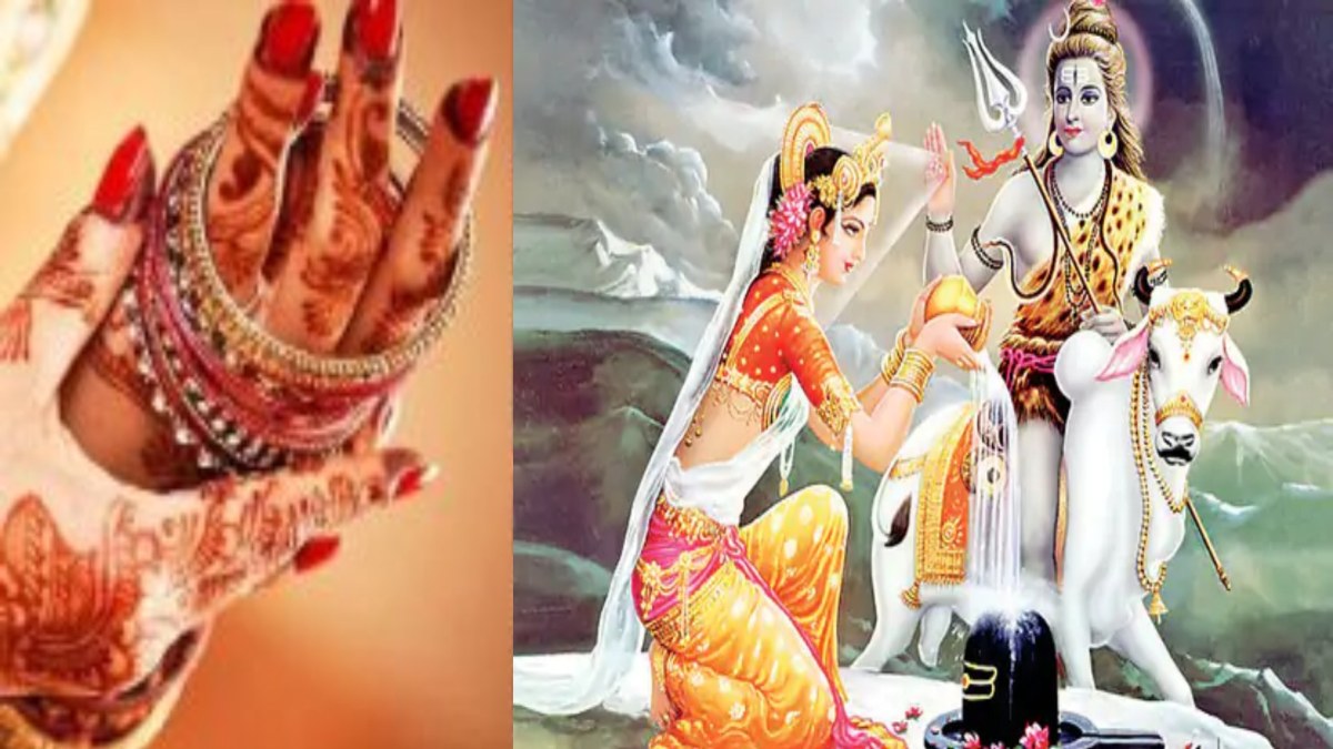 हरतालिका तीज पर 16 श्रृंगार करती हैं सुहागिन महिलाएं, ये 16 आभूषणों होते हैं शामिल…