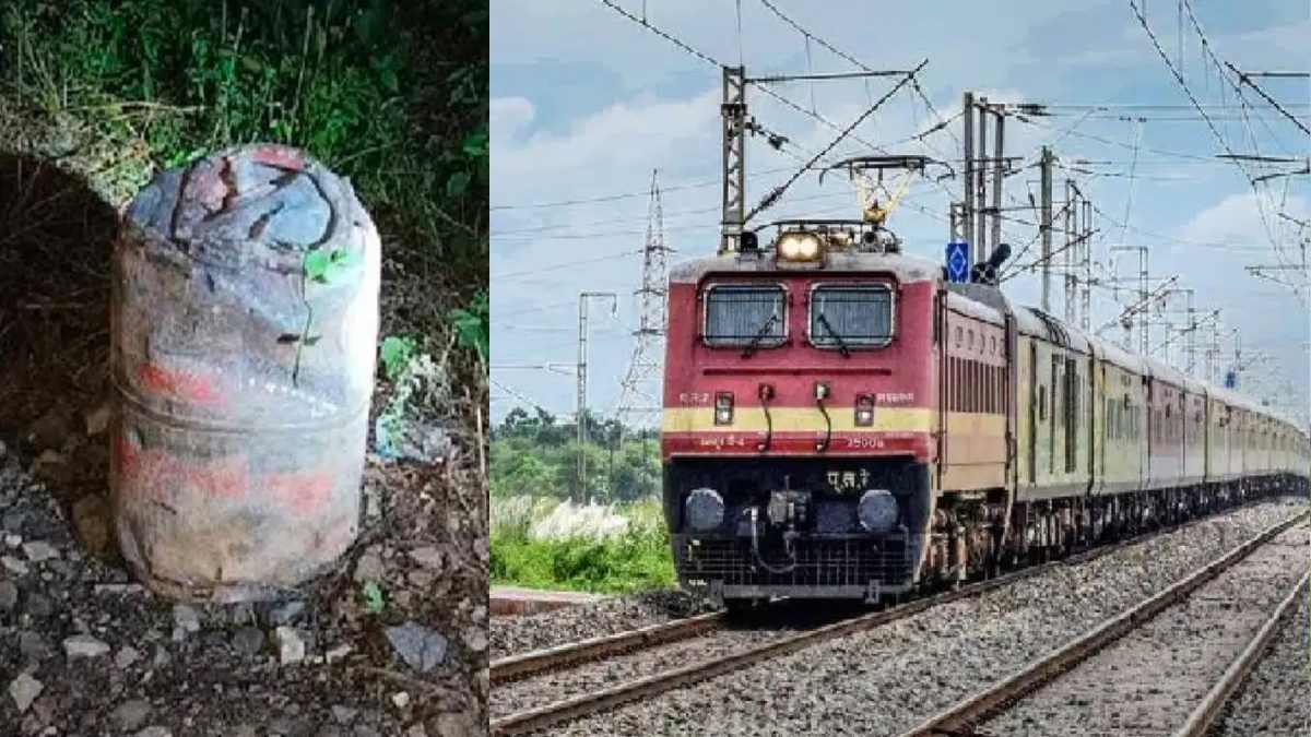सिलेंडर से टकराई कालिंदी एक्सप्रेस, पास में मिला पीला पदार्थ और सफेद पाउडर, बड़ी घटना को अंजाम देने की थी प्लानिंग?