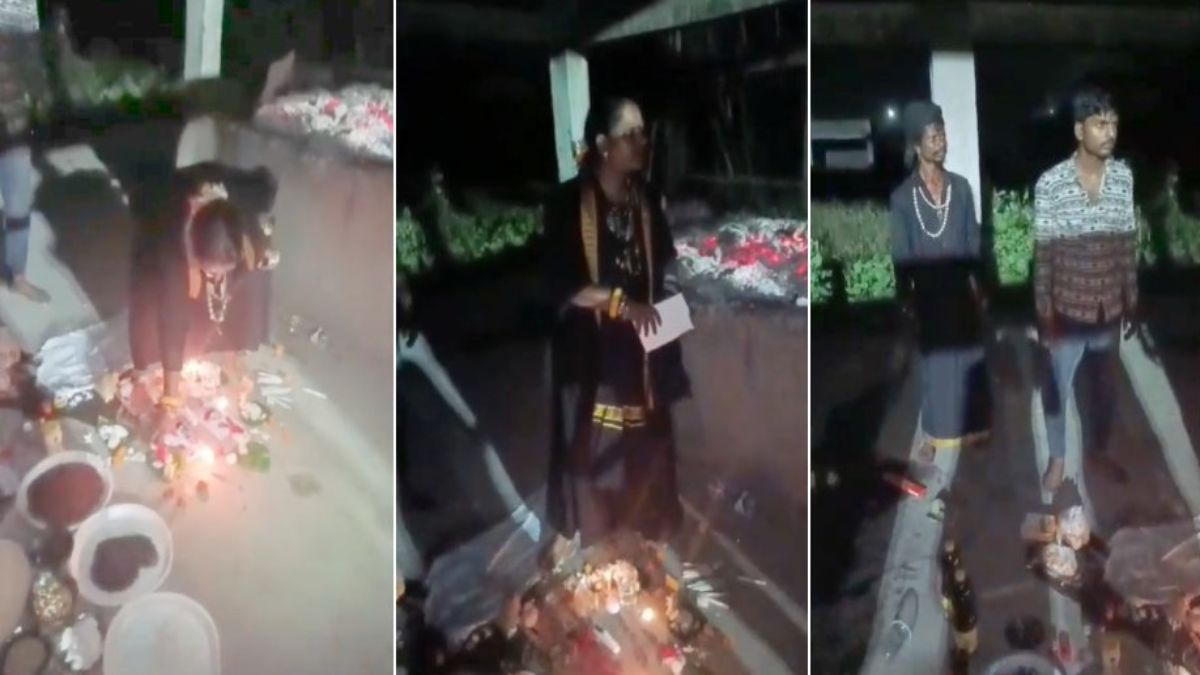 CG News: बिलासपुर में श्मशान में जलती चिता के बगल में चल रही थी तांत्रिक क्रिया… तांत्रिक के हाथ में मिली युवक-युवती की Photo